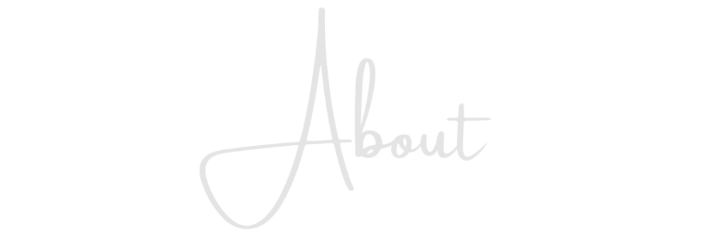 decorative background image saying 'about'